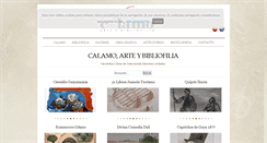 Desktop Screenshot of calamoart.com